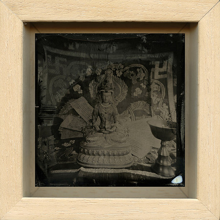 Buddha tintype #1